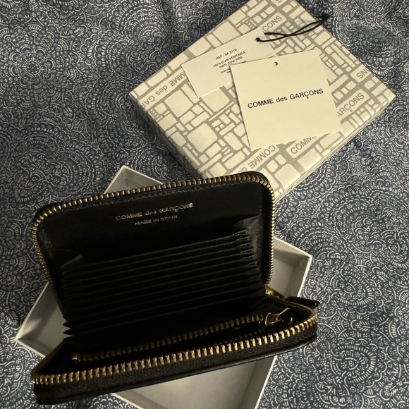 COMME des GARÇONS accordion zip wallet - Picture 2 of 3